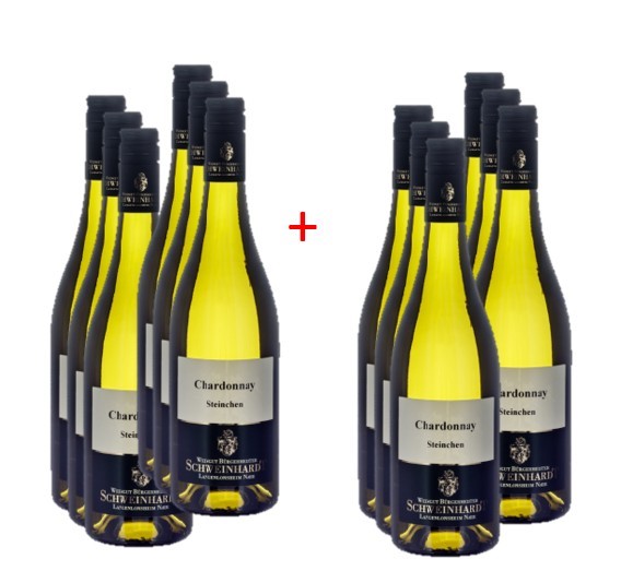 Bild von 6+6 Genussaktion – für unseren 2021 Chardonnay, trocken